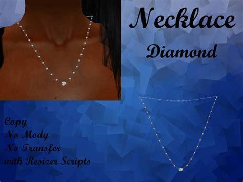 Second Life Marketplace - Necklace Diamond