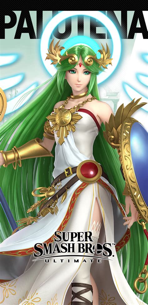 Palutena Smash Bros Poster