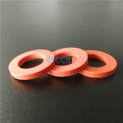 Food grade elastic silicone o ring flat rubber sealing o ring - ETOL