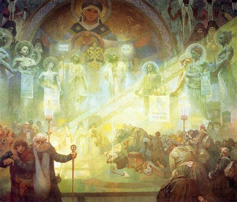 Holy Mount Athos - Alphonse Mucha - WikiArt.org - encyclopedia of ...