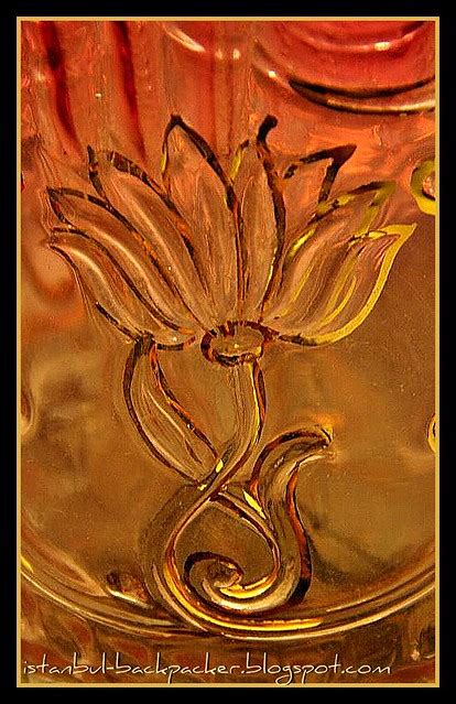 Art Work on Antique Oil Lamp | Flower art work on antique Ot… | Flickr