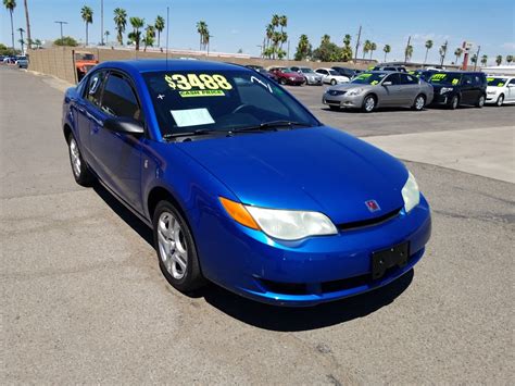 Used 2004 Saturn ION Quad Coupe 2 for Sale in Phoenix AZ 85301 New Deal Pre-Owned Autos