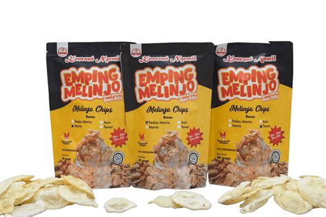 Emping Melinjo Chips Asli Mlinjo Snack Konconge Ngemil | Lazada Indonesia