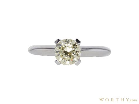 1.03 ct. Round Cut Solitaire Ring | Sold For $1,108 | Worthy.com