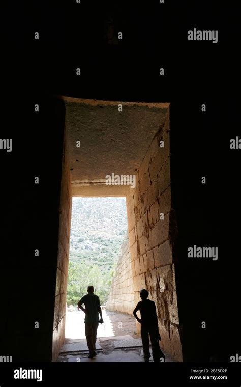 Mycenae Archaeological Site Stock Photo - Alamy