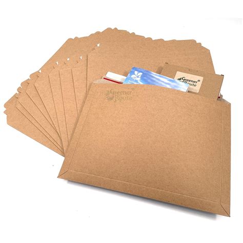 25X A4 Rigid Book Mailers - High Quality Cardboard Envelopes