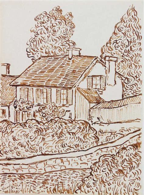 Vincent Van Gogh (1853-1890) Pen & Ink Drawing