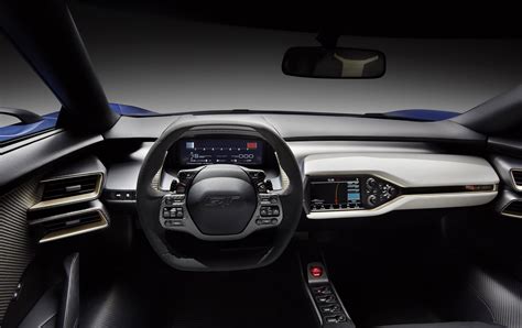 2017 Ford GT Digital Instrument Cluster Changes Style According to ...