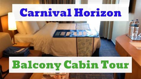 Carnival Horizon Balcony Room (2018) - YouTube