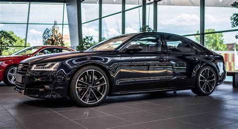 Carbon Black Metallic Audi S8 Plus Shows Off Its Elegant Silhouette | Carscoops