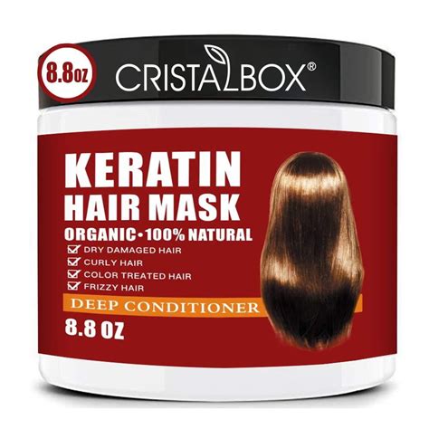 Keratin Hair Mask,2020 5 Seconds Repair Damage Hair Root, 8.8OZ Hair ...