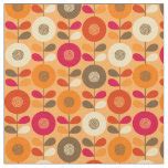 Beautiful swedish floral seamless pattern fabric | Zazzle