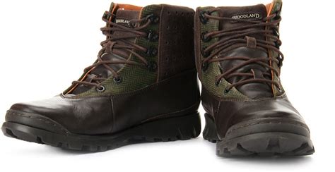 Woodland Boots - Buy Dark Brown Color Woodland Boots Online at Best Price - Shop Online for ...