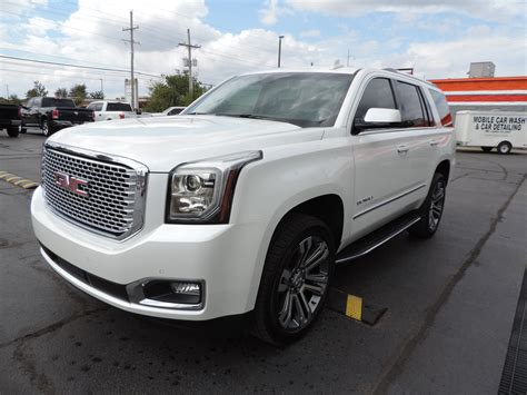 Autowerks of NWA | Used 2017 White Frost GMC Yukon Denali For Sale In ...