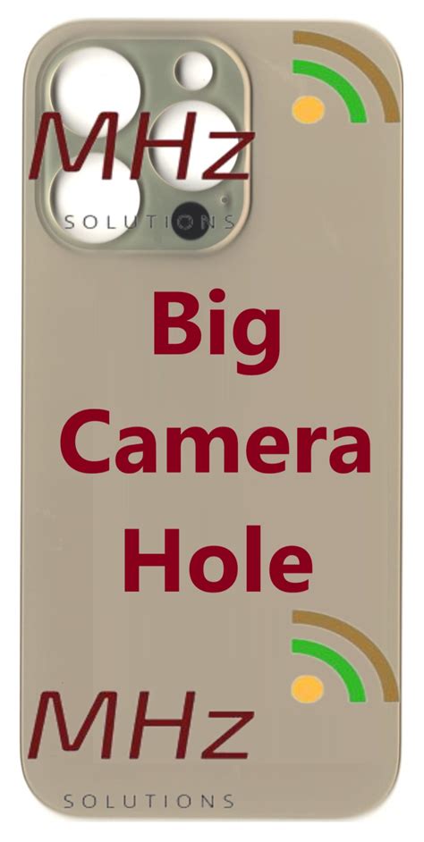 iPhone 14 Pro Rear Glass Replacement Back Glass with Big Camera Hole | eBay