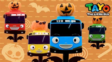 HEY TAYO Halloween Song l Tayo Opening Theme Song l Toy Songs for Kids l Tayo the Little Bus ...