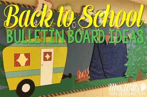 Welcome Back To School Bulletin Boards For Kindergarten | edu.svet.gob.gt