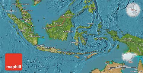 Google Maps Satellite Indonesia Map