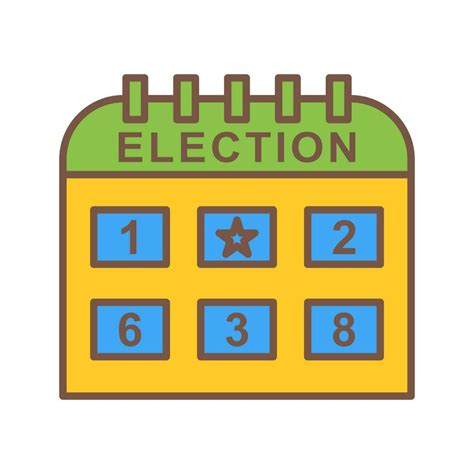 Election Day Vector Icon 24428997 Vector Art at Vecteezy