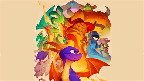 Spyro Reignited Trilogy Poster - 2560x1440 Wallpaper - teahub.io