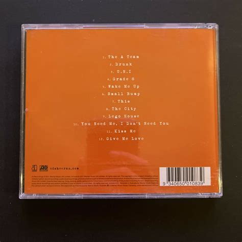 ED SHEERAN Plus ( + ) CD Album – Retro Unit