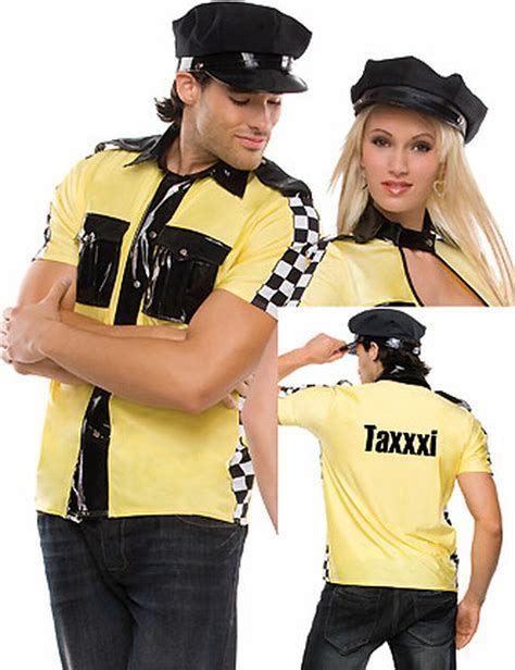 Taxi Driver Costume, Taxi Driver Shirt Jacket | 3WISHES.COM