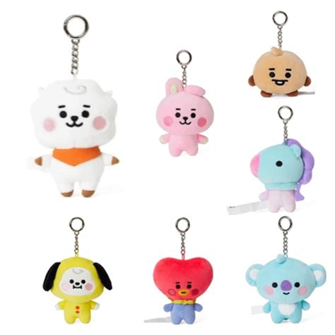 BT21 BABY PLUSH KEY RING