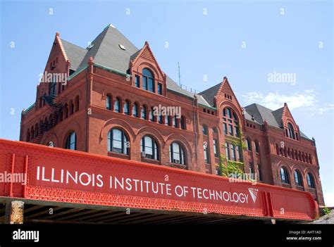 Campus building at the Illinois Institute of Technology. Chicago ...