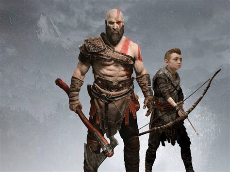 1024x768 Kratos And Atreus 4k 1024x768 Resolution HD 4k Wallpapers ...