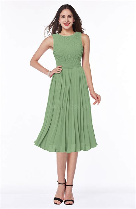 Sage Green Halter Neck Bridesmaid Dresses | saffgroup.com