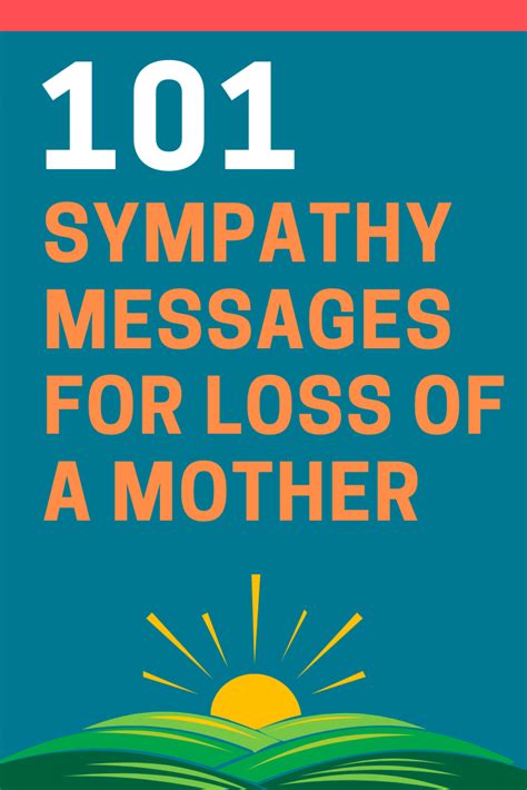 sympathy-messages-loss-of-mother | Condolences messages for loss, Condolence messages, Short ...