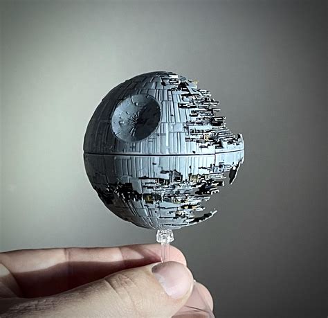 Bandai Death Star II Painted and Weathered : r/modelmakers