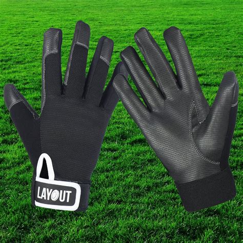 Ultimate Frisbee Gloves by LAYOUT Extra Grip Best Quality Ultimate Frisbee Gear | eBay