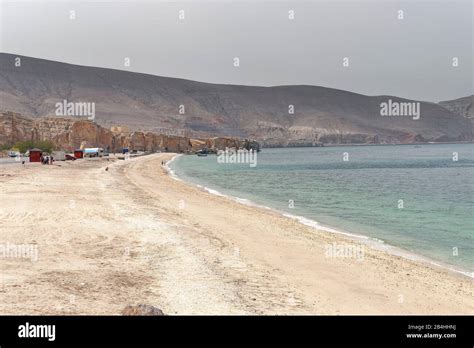 Oman, beach, Khasab Stock Photo - Alamy