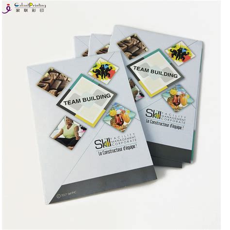 Custom Printed Promotion Booklet Catalog Printing Services 128gsm Matte ...