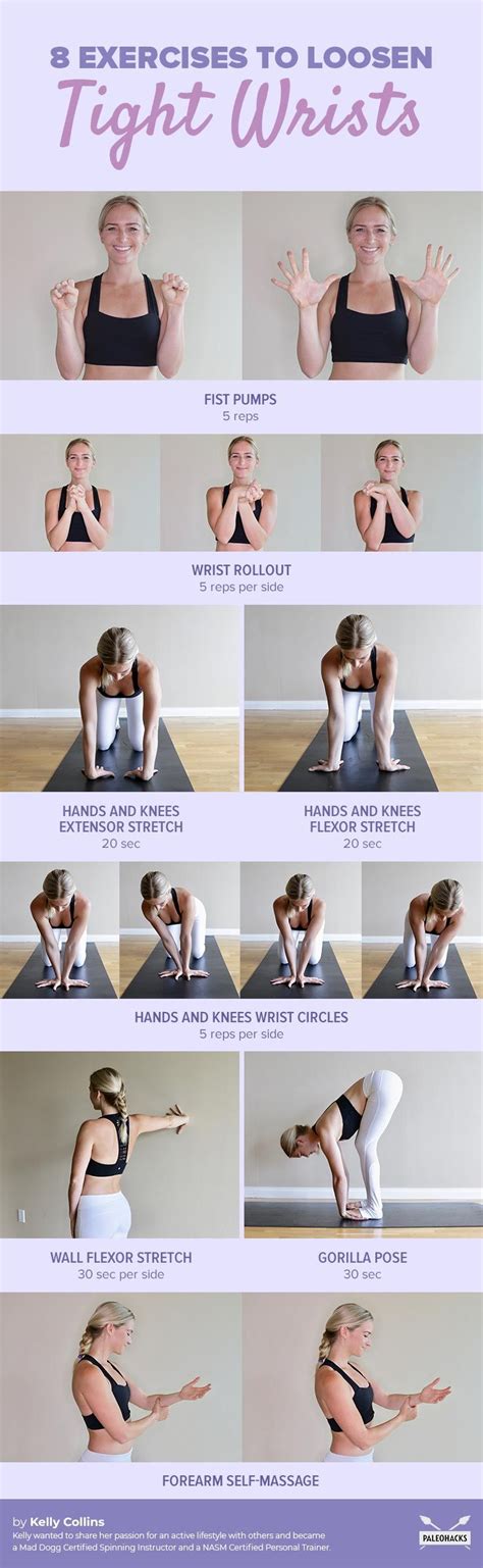 Your wrists will feel sooo much better after doing these 8 stretches | Wrist exercises, Mobility ...