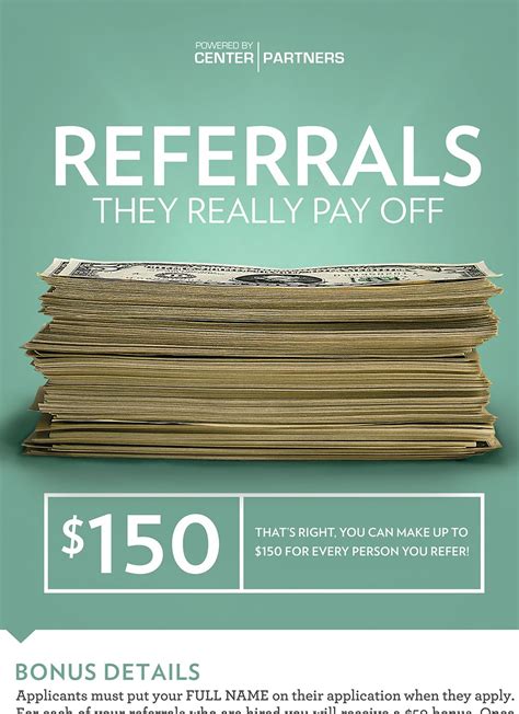 Employee Referral Bonus Flyer Template – The Power of Ads