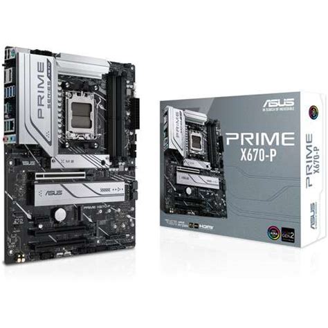 ASUS PRIME X670-P Motherboard ATX Socket AM5 4x DDR5