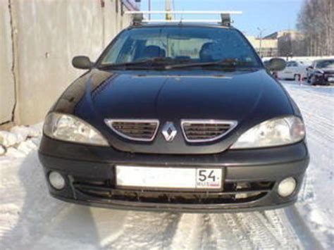 2001 Renault Megane specs