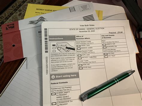 Hawaiʻi general election ballots arrive in the mail this week | Hawai'i ...