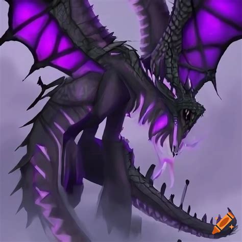 Minecraft ender dragon female realistic on Craiyon