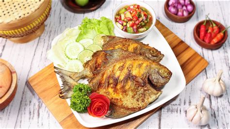 Ikan Bawal Goreng