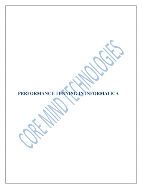 Performance Tuning Overview | PDF | Database Index | Databases