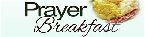 prayer breakfasts - Clip Art Library