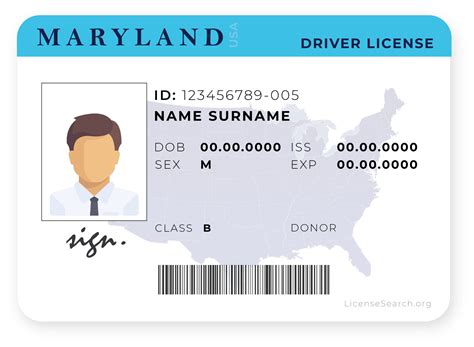 Maryland Driver License | License Lookup