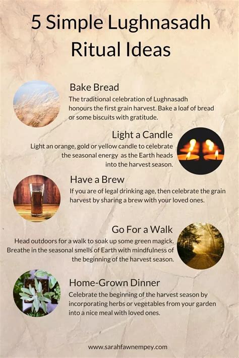 5 Simple Lughnasadh Ritual Ideas | Wiccan sabbats, Pagan witch, Ritual