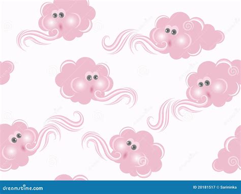 Cloud pattern stock vector. Illustration of background - 20181517