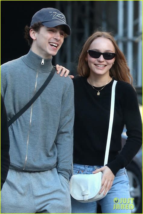 Lily-Rose Depp Looks So Happy with Timothee Chalamet in New Photos ...