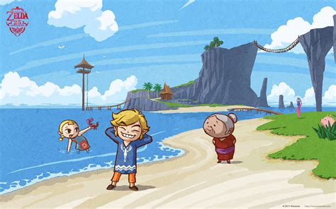 25th anniversary wallpaper - Zelda Wind Waker Wallpaper (24925322) - Fanpop