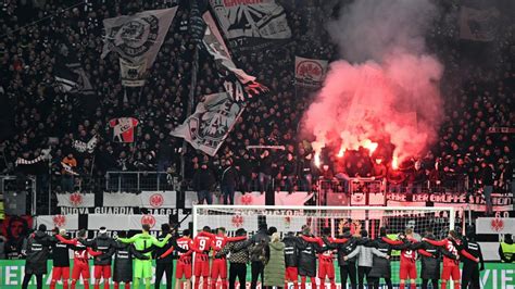 Champions League, Frankfurt – Naples: Italy blocks Eintracht fans ...